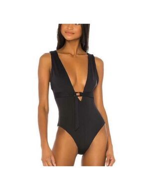 TAVIK Cindy Plunge Neck One-Piece Swimsuit
